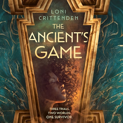 The Ancient’s Game – omslag til lydbogen af Loni Crittenden