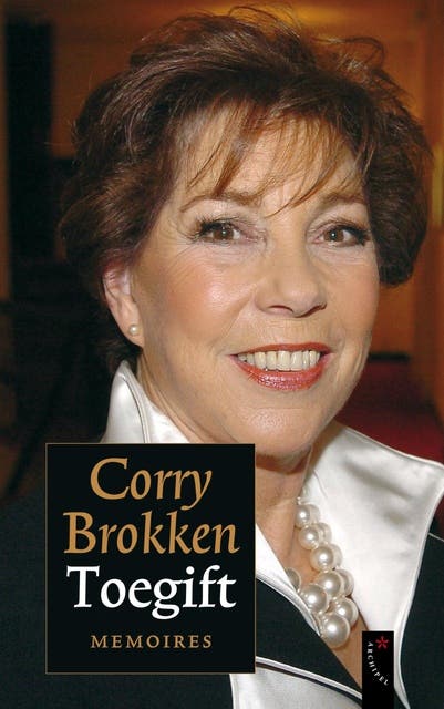Toegift: memoires van Corry Brokken – omslag van het luisterboek van Corry Brokken,Jacqueline de Jong