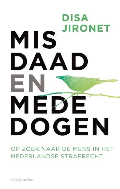 Misdaad en mededogen – omslag van het luisterboek van Disa Jironet