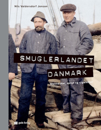 Smuglerlandet Danmark – omslag til lydbogen af Nils Valdersdorf Jensen