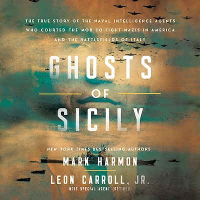 Ghosts of Sicily – omslag til lydbogen af Mark Harmon, Leon Carroll