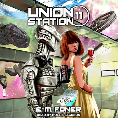 Review Night on Union Station – omslag til lydbogen af E.M. Foner