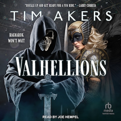 Valhellions – omslag til lydbogen af Tim Akers