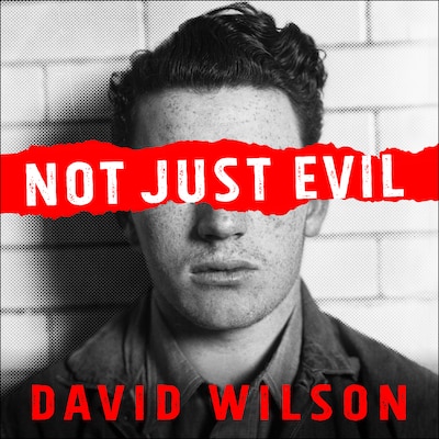 Not Just Evil – omslag til lydbogen af David Wilson