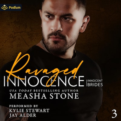 Ravaged Innocence – omslag til lydbogen af Measha Stone