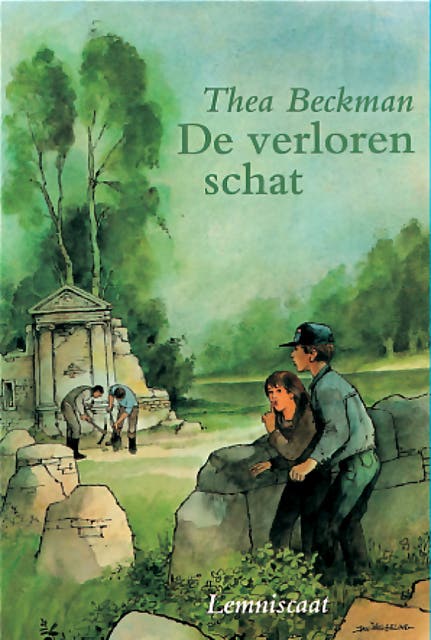 De verloren schat – omslag van het luisterboek van Thea Beckman