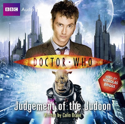 Doctor Who: Judgement Of The Judoon – omslag til lydbogen af Colin Brake