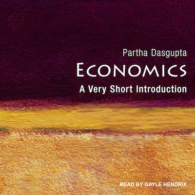 Economics – omslag til lydbogen af Partha Dasgupta