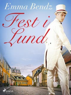 Fest i Lund – omslag till ljudboken av Emma Bendz