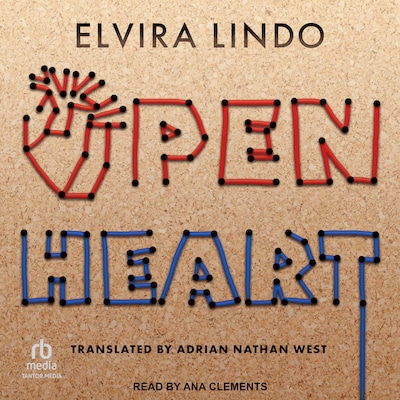 Open Heart – omslag til lydbogen af Elvira Lindo