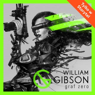 Graf Zero – okładka audiobooka, autor William Gibson