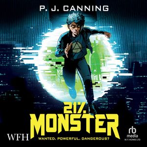 21% Monster – okładka audiobooka, autor P.J. Canning