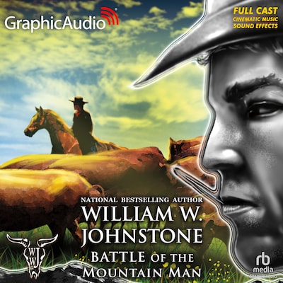 Battle of the Mountain Man [Dramatized Adaptation] – omslag til lydbogen af William W. Johnstone