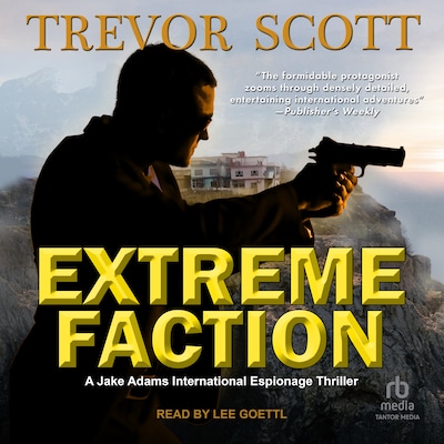 Extreme Faction – omslag til lydbogen af Trevor Scott