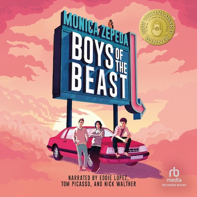 Boys of the Beast – omslag til lydbogen af Monica Zepeda