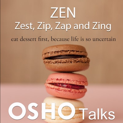Zen: Zest, Zip, Zap and Zing – omslag til lydbogen af Osho