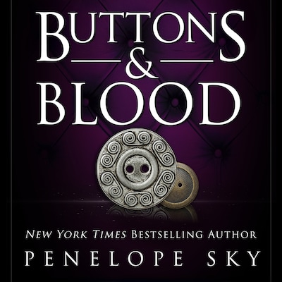 Buttons and Blood – omslag til lydbogen af Penelope Sky