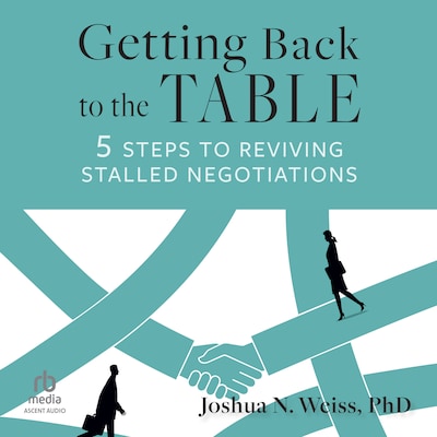 Getting Back to the Table – omslag til lydbogen af Joshua N. Weiss