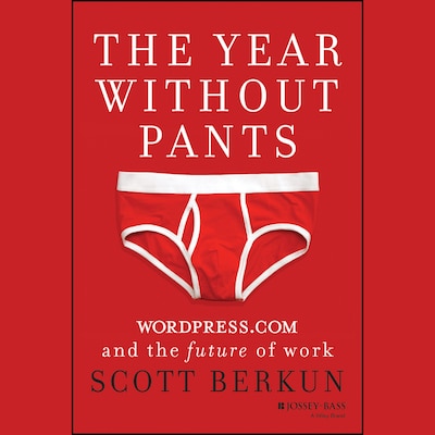 The Year Without Pants – omslag til lydbogen af Scott Berkun