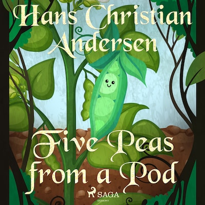 Five Peas from a Pod – omslag til lydbogen af Hans Christian Andersen