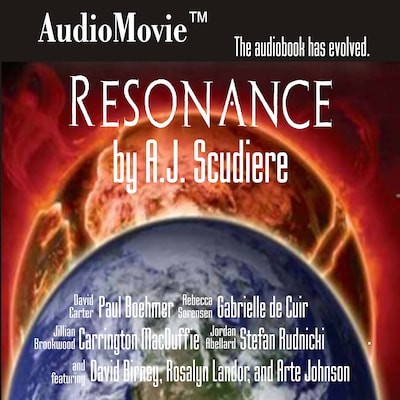 Resonance – omslag til lydbogen af A.J. Scudiere