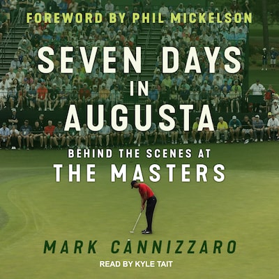 Seven Days in Augusta – omslag til lydbogen af Mark Cannizzaro
