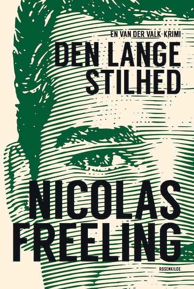 Den lange stilhed – omslag til lydbogen af Nicolas Freeling