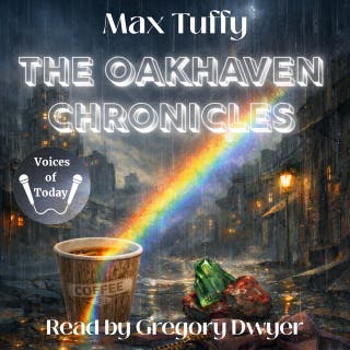 The Oakhaven Chronicles: Tales from the Residual World – omslag till ljudboken av Max Tuffy