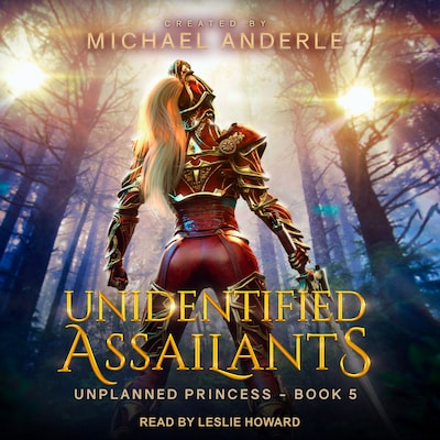 Unidentified Assailants – omslag til lydbogen af Michael Anderle