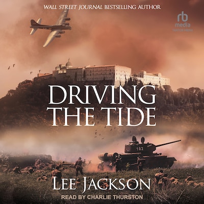 Driving The Tide – omslag til lydbogen af Lee Jackson