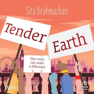 Tender Earth – omslag til lydbogen af Sita Brahmachari