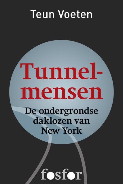 Tunnelmensen: de ondergrondse daklozen in New York – omslag van het luisterboek van Teun Voeten