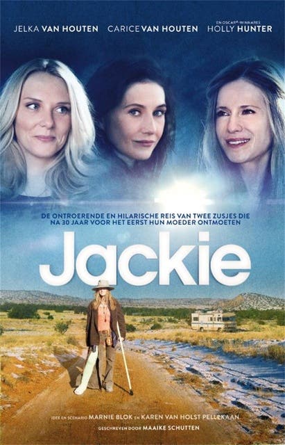 Jackie: naar het filmscenario van Marnie Blok en Karen van Hols Pellekaan – omslag van het luisterboek van Maaike Schutten