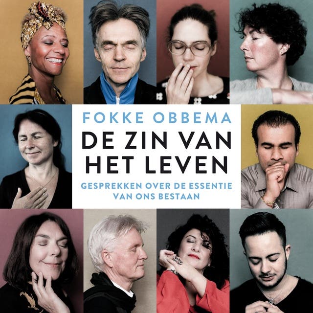De zin van het leven: Gesprekken over de essentie van ons bestaan – omslag van het luisterboek van Fokke Obbema