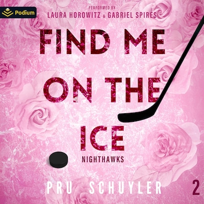 Find Me on the Ice – omslag til lydbogen af Pru Schuyler