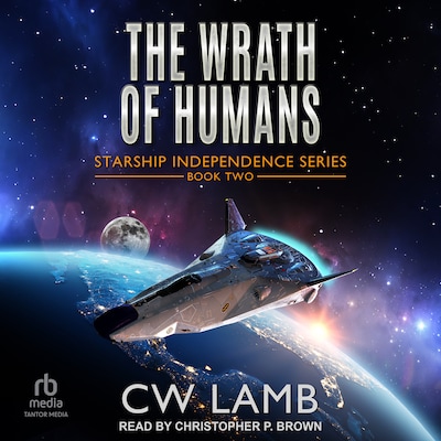 The Wrath of Humans – omslag til lydbogen af CW Lamb, Charles Lamb