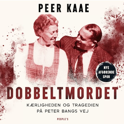 Dobbeltmordet – omslag til lydbogen af Peer Kaae