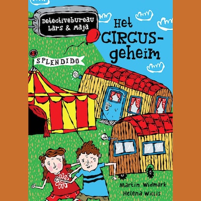 Het Circusgeheim – omslag van het luisterboek van Martin Widmark