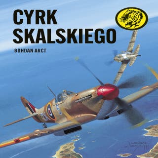 Cyrk Skalskiego: Żółty tygrys – okładka audiobooka, autor Bohdan Arct
