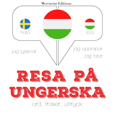 Resa på ungerska – omslag till ljudboken av JM Gardner