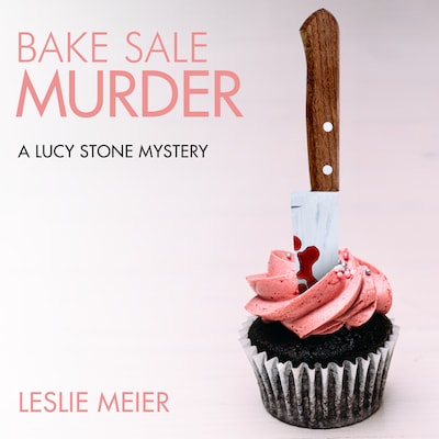 Bake Sale Murder – omslag til lydbogen af Leslie Meier
