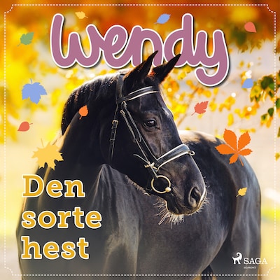 Wendy – Den sorte hest – omslag til lydbogen af diverse