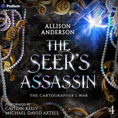 The Seer's Assassin – omslag til lydbogen af Allison Anderson