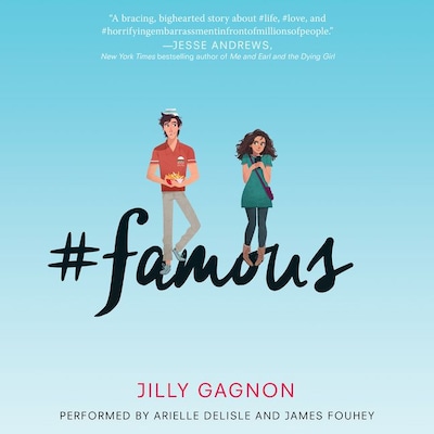#famous – omslag til lydbogen af Jilly Gagnon