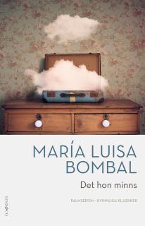 Det hon minns – omslag till ljudboken av María Luisa Bombal
