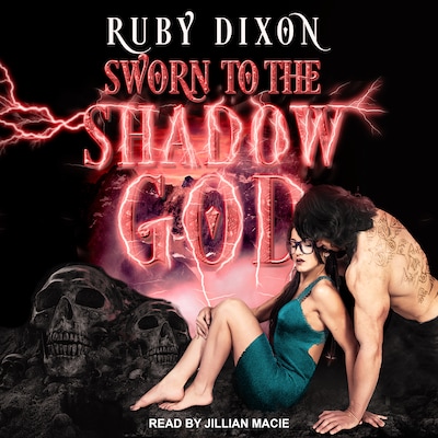 Sworn to the Shadow God – omslag til lydbogen af Ruby Dixon