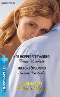 När hoppet återvänder / Tid för försoning – omslag till ljudboken av Cathy Williams,Susan Carlisle,Tina Beckett