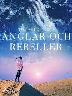 Änglar och rebeller – omslag till ljudboken av Tomas Löfström