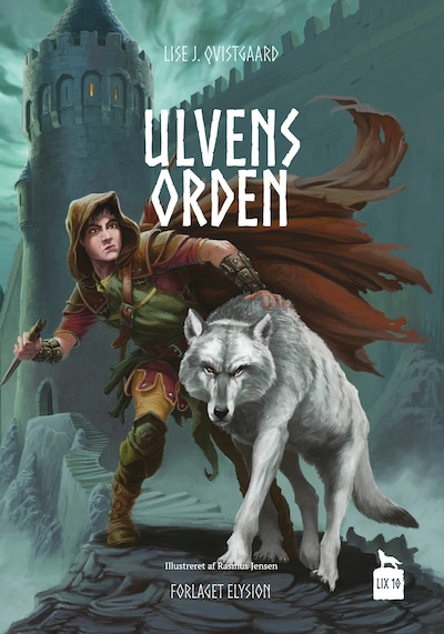 Ulvens Orden – omslag til lydbogen af Lise J. Qvistgaard