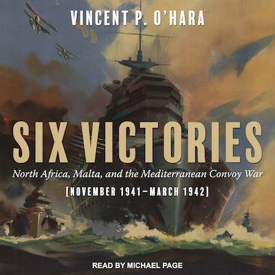 Six Victories – omslag til lydbogen af Vincent P. O'Hara